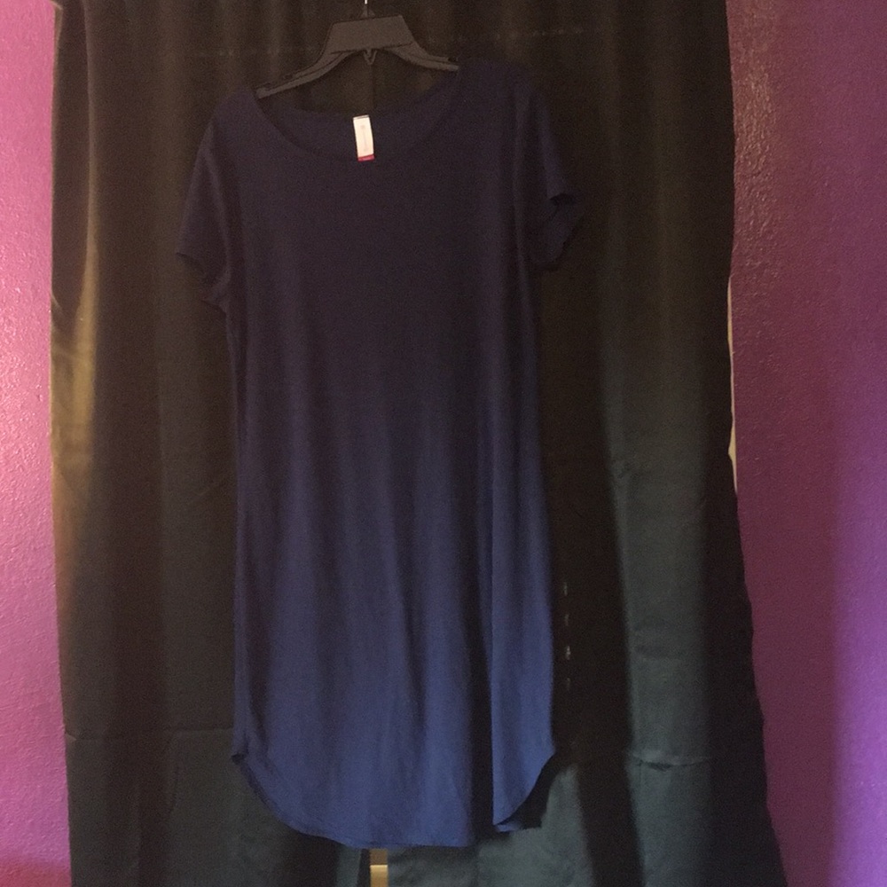 Navy blue dress
